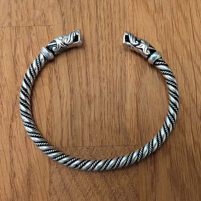 Hovedbilde Vikingarmring Gotland - Sølvbelagt