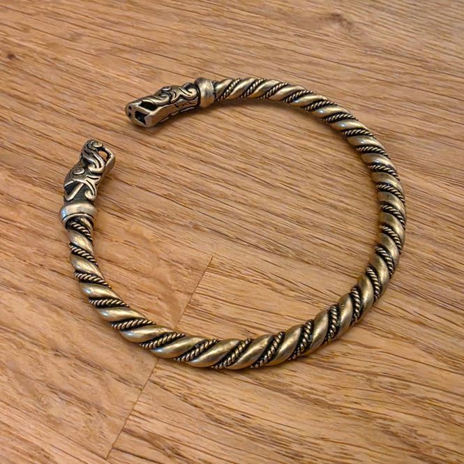 Hovedbilde Vikingarmring Gotland - Bronse