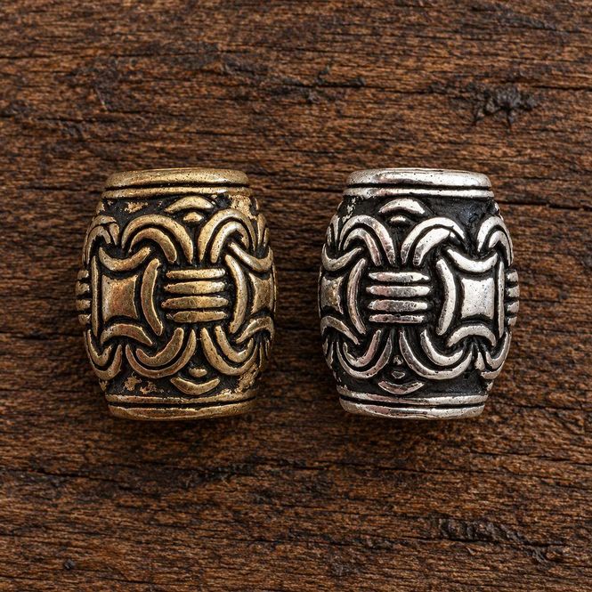 Hovedbilde Skjegg/-hårperle - Filigran - 4 mm